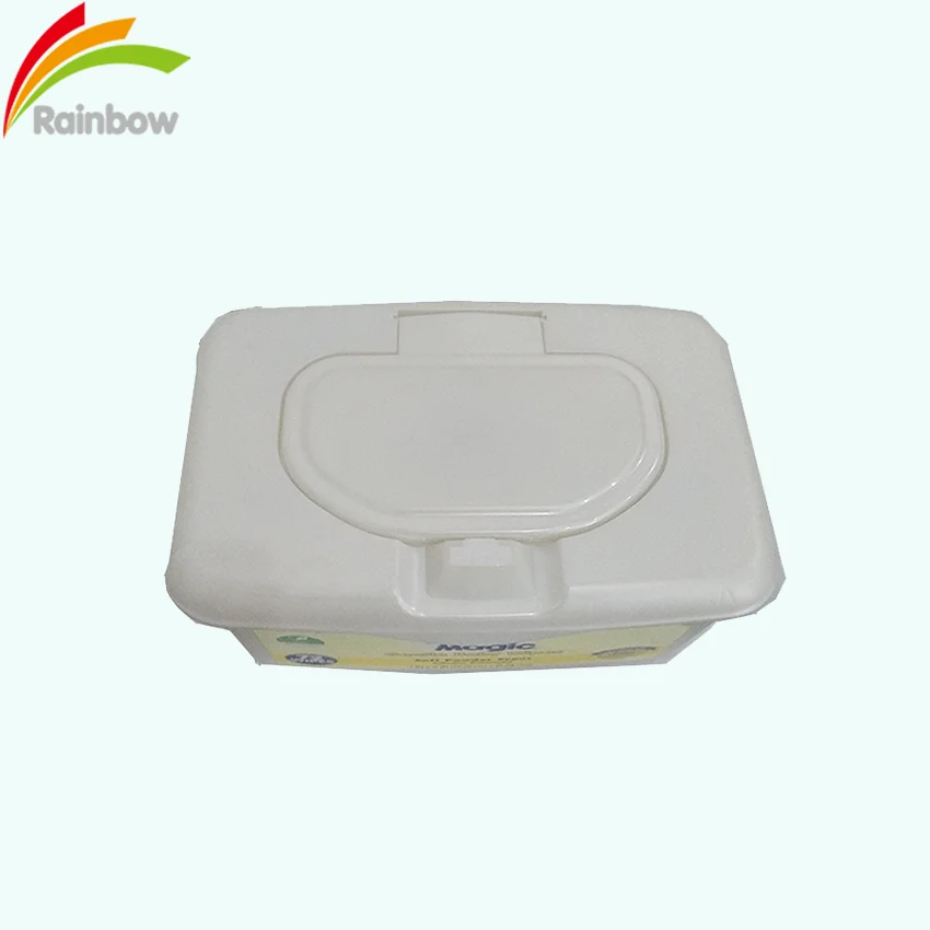Plastic Box Baby Wipes 72 Pcs Case Travel Baby Wet Wipes Cleaning Box Patient OEM ODM Private Label Service Non-woven Unscented