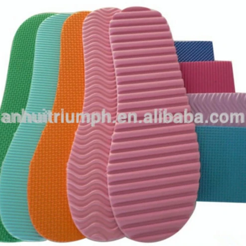 EVA foam sheets sandal flipflop sole materials