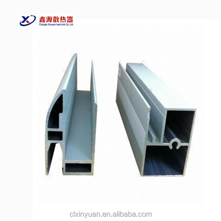 
Alibaba providers custom extrusion aluminum profile for rail 