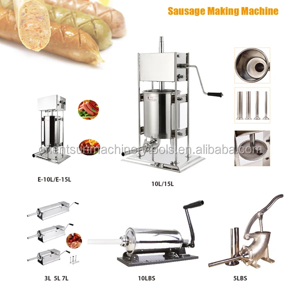 3L 5L 7L 10L 12L 15L stainless steel Vertical commercial sausage making machine