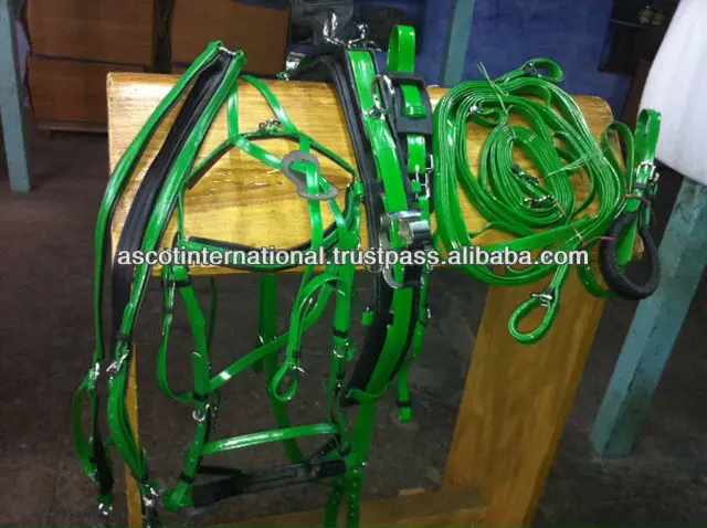 Оптовая продажа, портупея для вождения лошадей, полный комплект, безопасное синтетическое гоночное снаряжение из ПВХ для езды на конном спорте, все сезоны, для занятий спортом на открытом воздухе