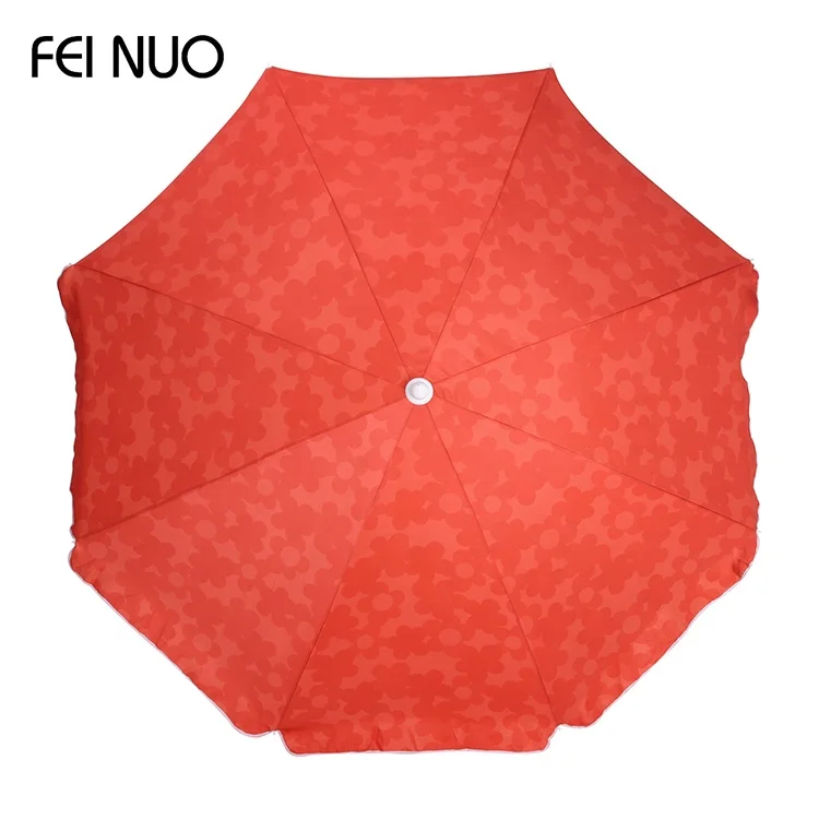 General outdoor products unique designed umbrella fancy inside printed sun umbrellas beach for wholesale