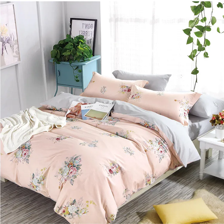 Мягкая моющаяся плоская Простыня из 100% хлопка в корейском дубайском стиле пододеяльник Комплект постельного белья с наволочкой