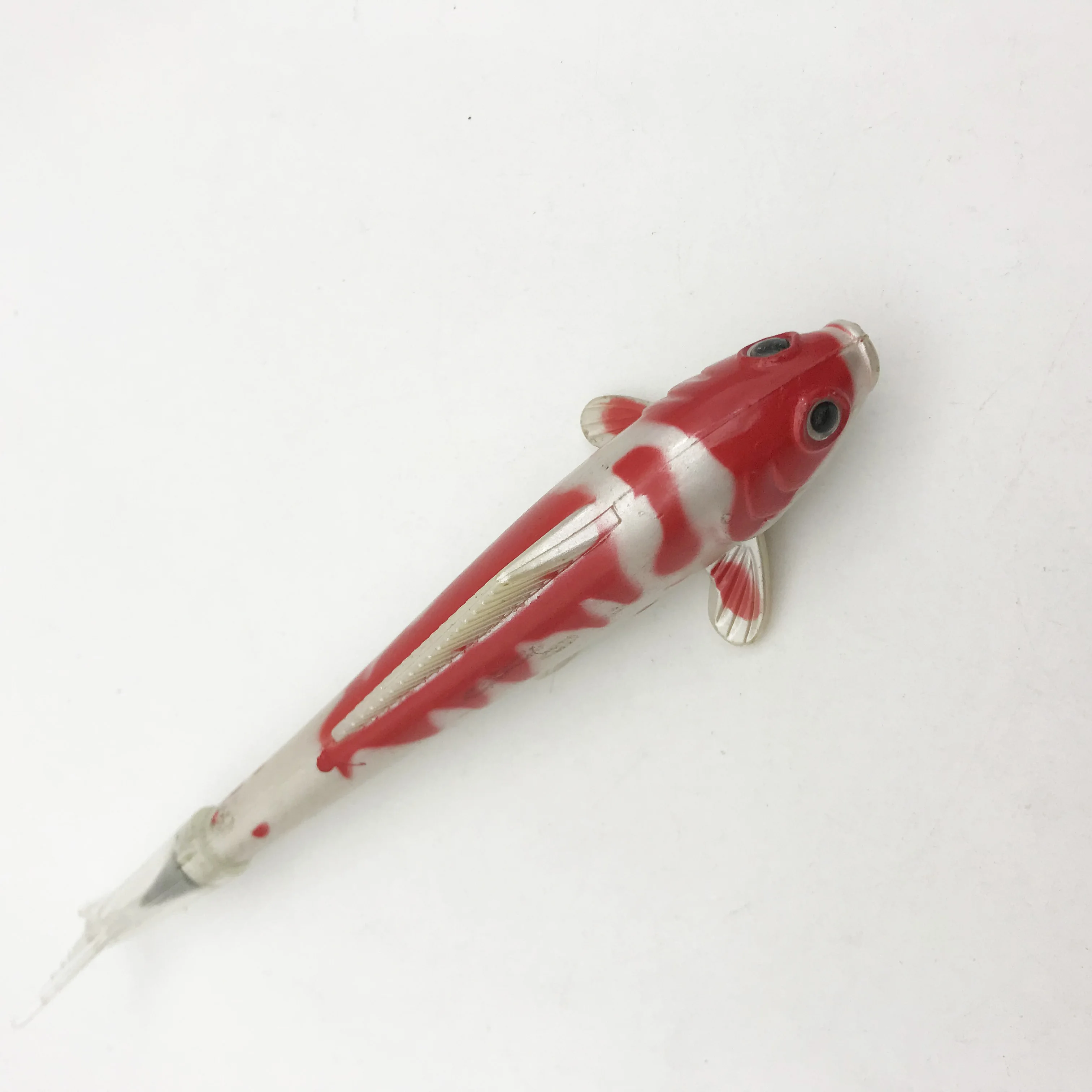 Novelty Yellow Plastic Fish Shape Business Logo Pen Souvenirs and Promotions Animal Theme Ballpoint Pen