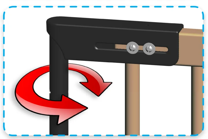 Factory adjustable eco-friendly baby safety gate  for child