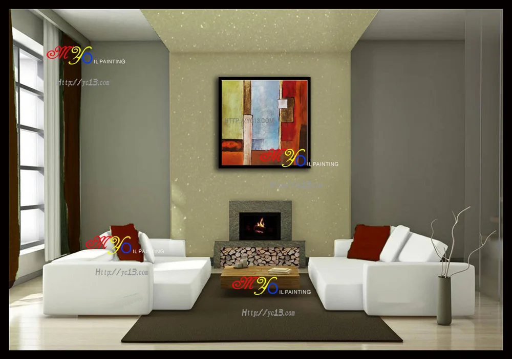 50% off Existing samples custom oversize art picture abstract Artwork modern flower oil painting on canvas