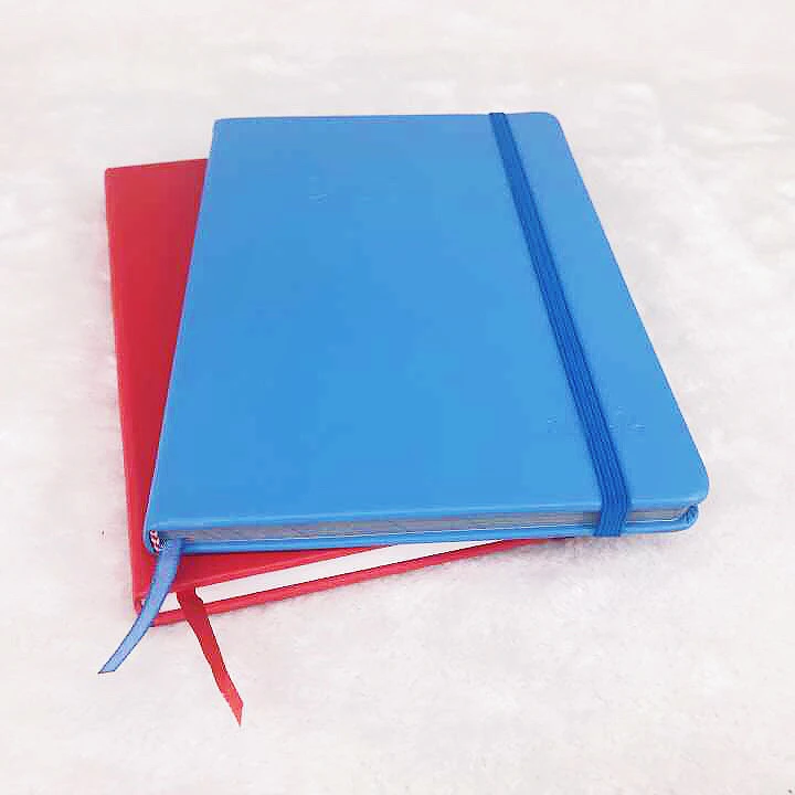 
Cheap PU leather pocket diary A6 notebook for custom branding 