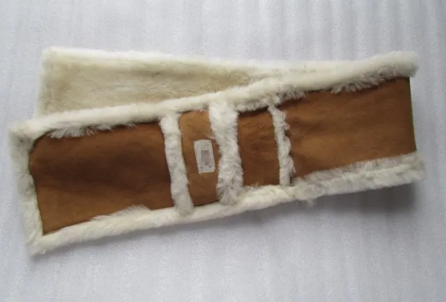 2018 100% Sheepskin Lamb Fur Scarf/Winter Long Scarf