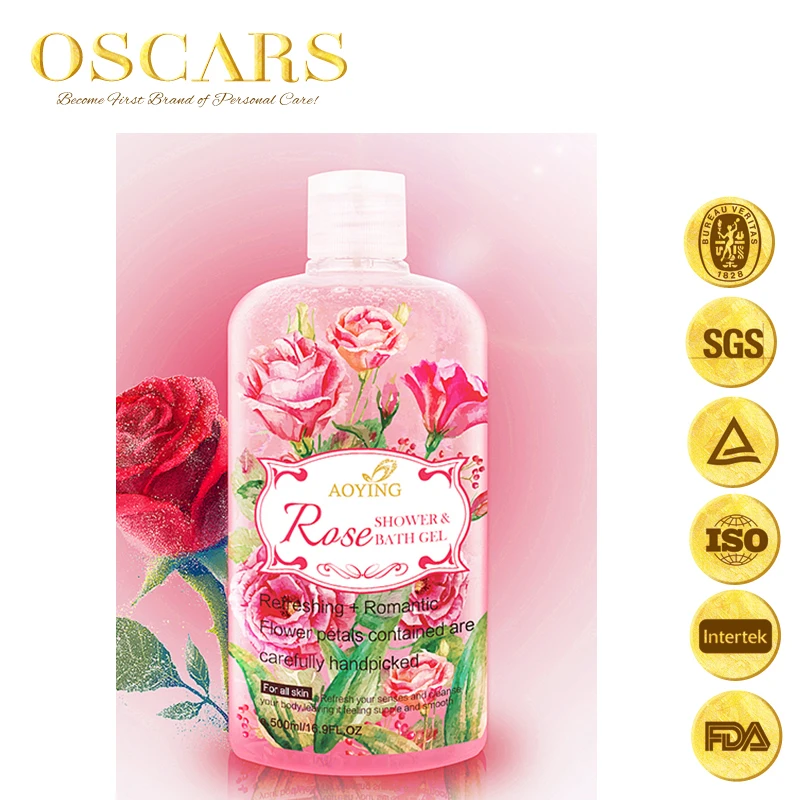 New Concept Jasmine Flower Petal Whitening Shower Gel for wholesale