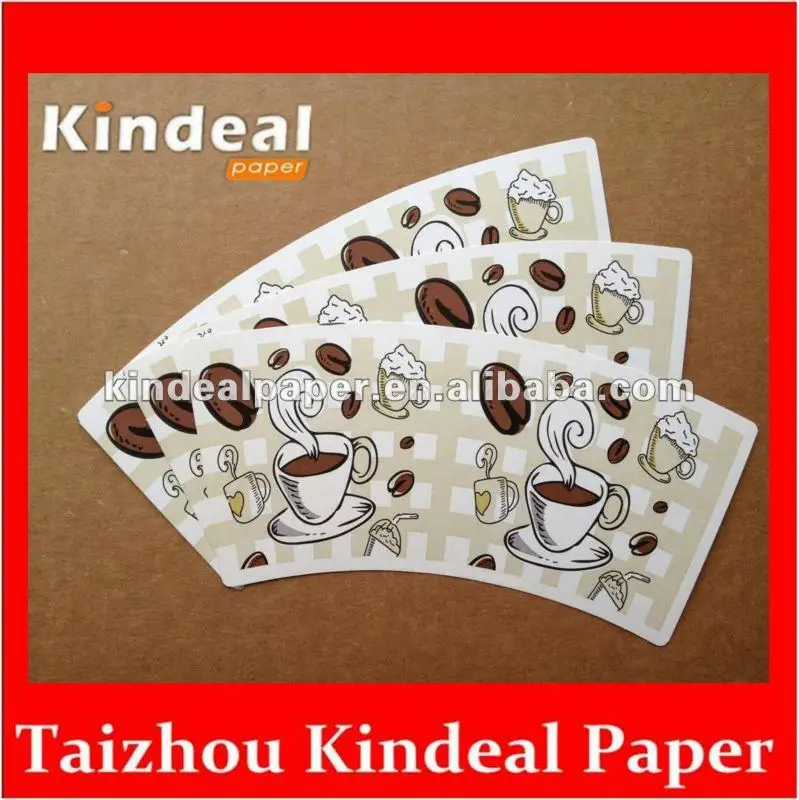 Флексографской печать из бумажный стаканчик рукава