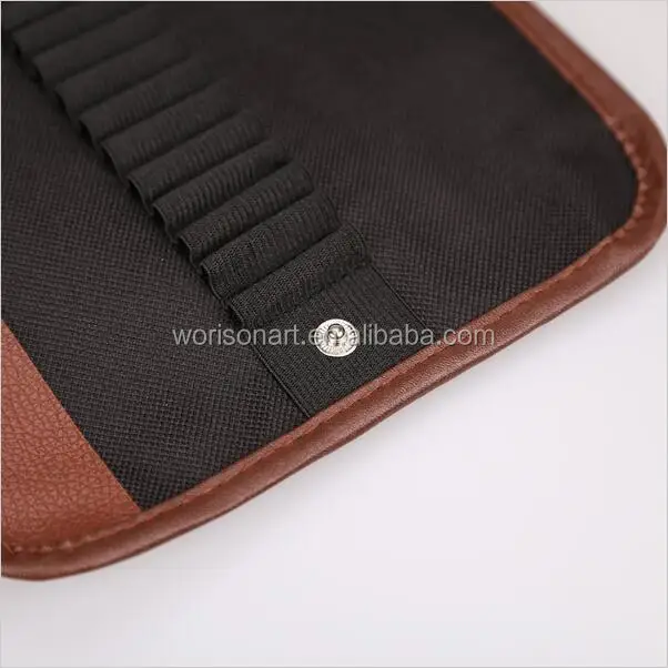 72/48/36 Hole Drawing Pencil Pen Sketch case Multi-function Roll-Up Pencils Wrap Case Holder Artist Organizer