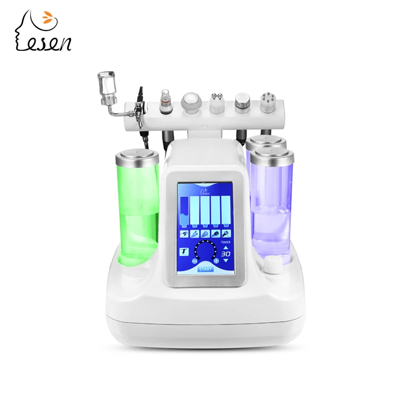 2021 Multi-functional Beauty Equipment Face Rf radiofrequency Bio Micro Deep Cleaning Hydro Bubble Machine