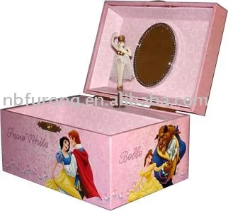 
Hot sale cheap Music Jewelry Box, PaperJewelry box (SSYYH02) 