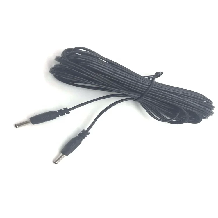 Black 22awg 5V DC Jack 3.5*1.35mm Power Charger Cable