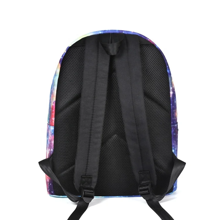 Вместительные дорожные сумки с логотипом на заказ, унисекс, школьный ранец для студентов и подростков с синими звездами