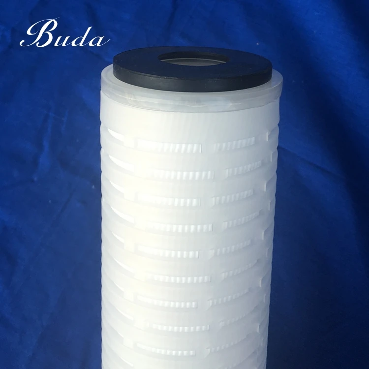 Long service life membrane 0.1um pp pleated reusable water filter cartridge cartridge filter