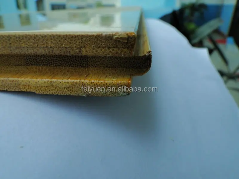 
waterproof click lock horizontal carbonized bamboo parquet floating floors 