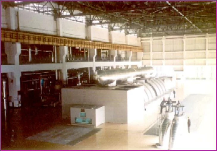 Паровая турбина мощностью 75 МВт