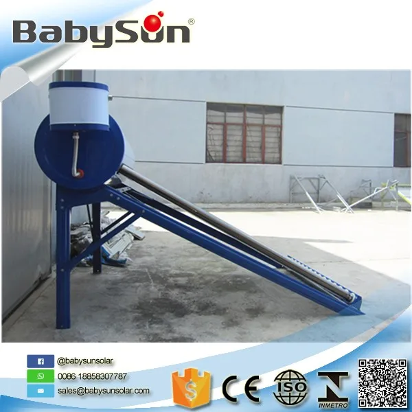 Manufacturing unpressurized solar heater Solar water boiler with new feeder tank CE certified