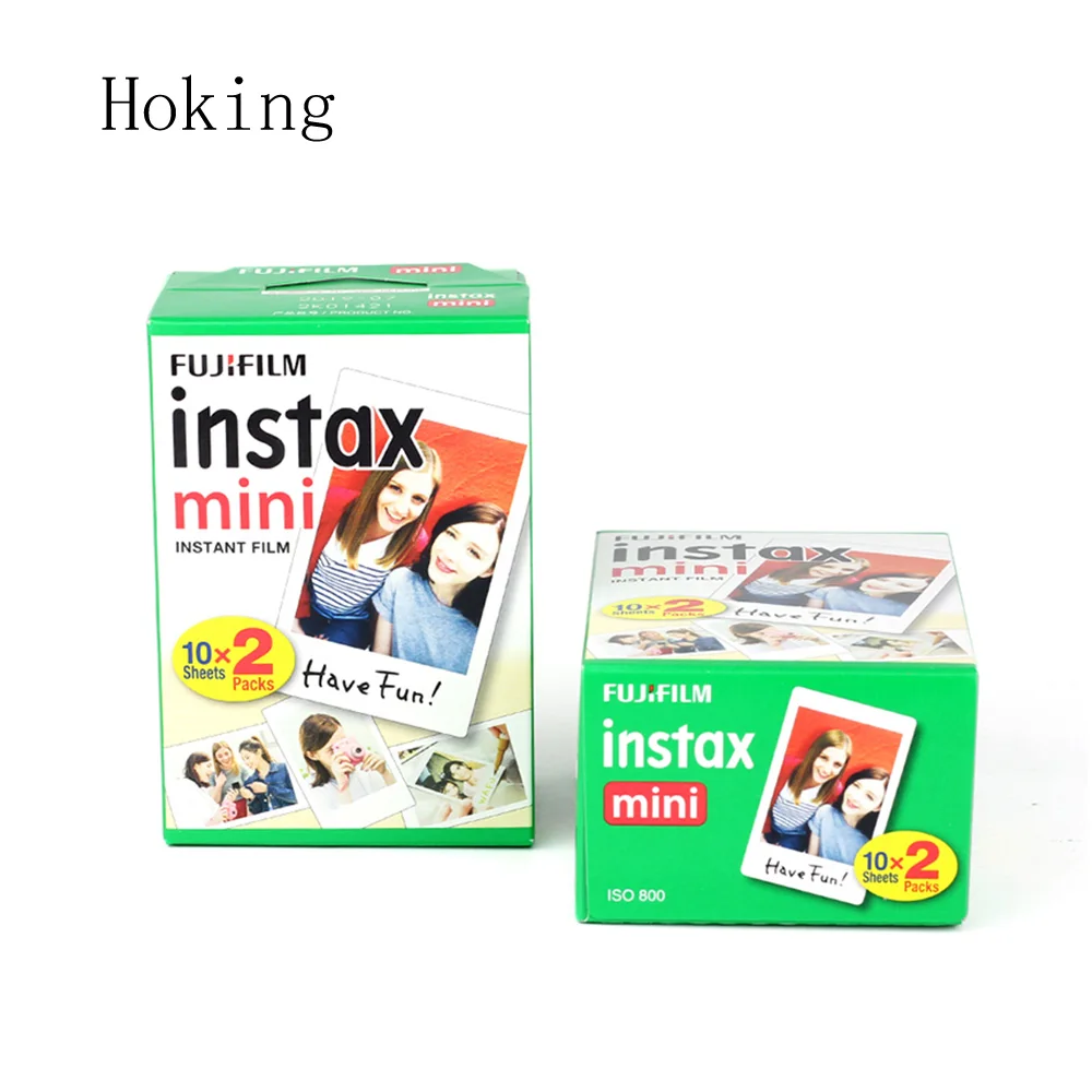 Universal Fujifilm Instax Mini Film Twin Pack White Film 20 sheets