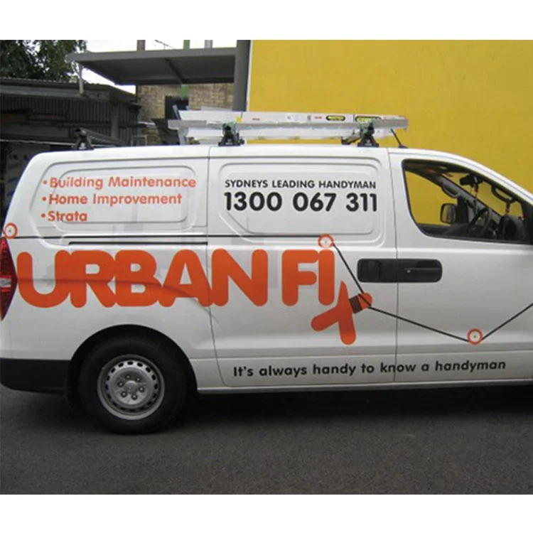 Factory Wholesale Bus Car Body Advertising Vinyl Sticker