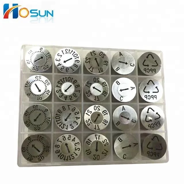 Widely Used split-type date stamp round die chapter indicator