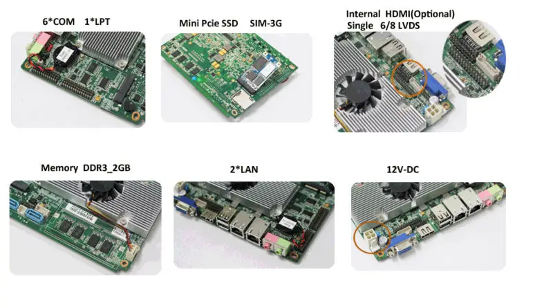 процессоров intel дурального основных тонкий клиент материнская плата компьютерных комплектующих крошечные доска поддержка 24