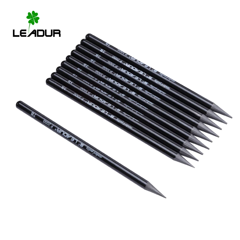 Customized logo graphite pencil hb