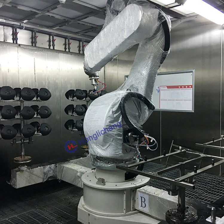 Automatic Robot Painting Spray Painting Plastic Painting Line