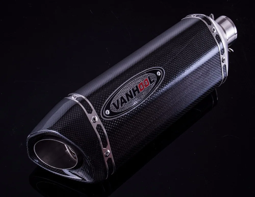 Универсальный выхлопной глушитель из титана для мотоцикла