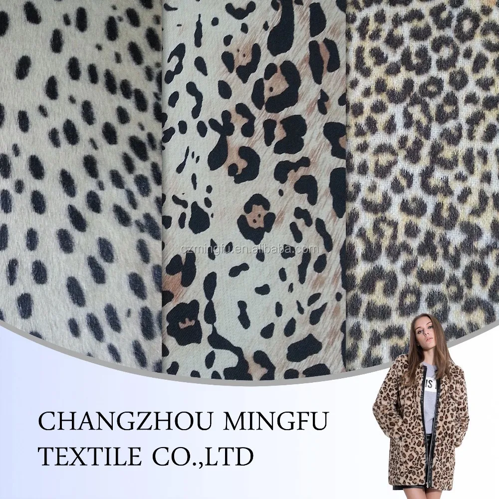 
china wholesale High Quality wool fleece fabric or Wool and Polyester Woven Fabric for coats 