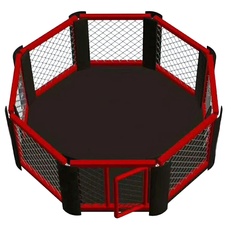 MMA international competition octagonal cage professional boxing ring