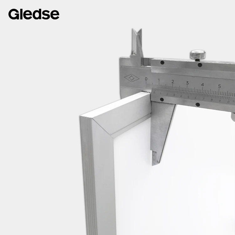 2h emergency 36W ultra slim square led panel light 2x2 2x4 led light panel with battery back-up pack