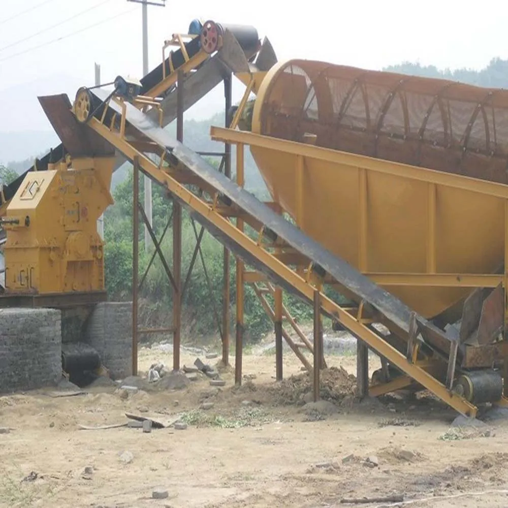 Заводская цена, поворотный сепаратор экрана для разделения песка и гравия