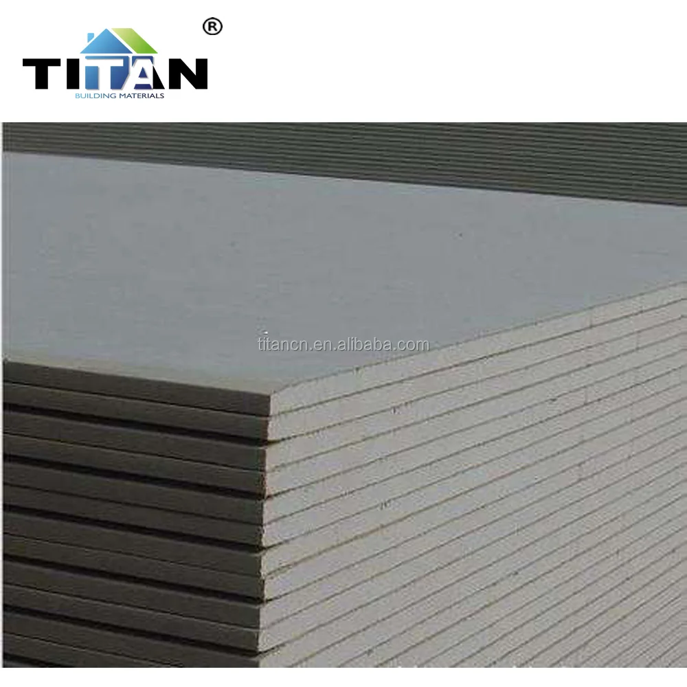 
Cheap Wall System 12.5mm Thick Gypsum Board in Indonesia 