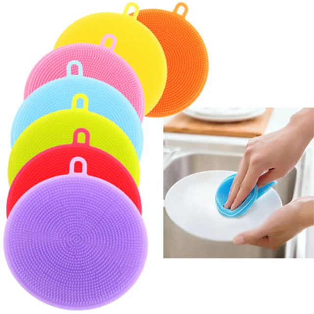 
Wholesales Popular Multi-purpose Silicone Kitchen Cleaning Brush 