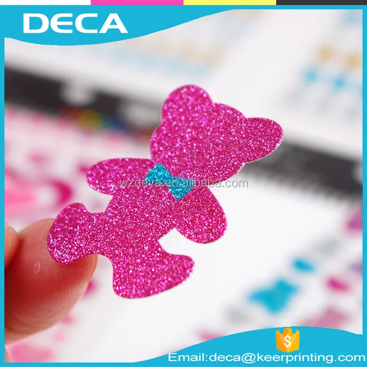 Cheap price custom logo printing uv resistant water proof transparent die cut vinyl sticker