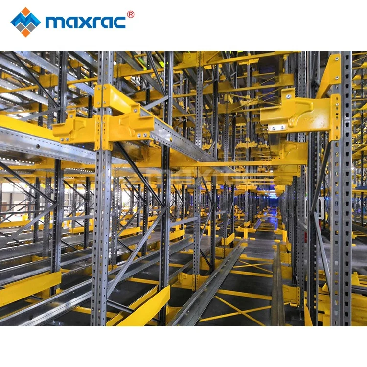 Automatic Radio Controlled storage rack radio shuttle warehouse racking system