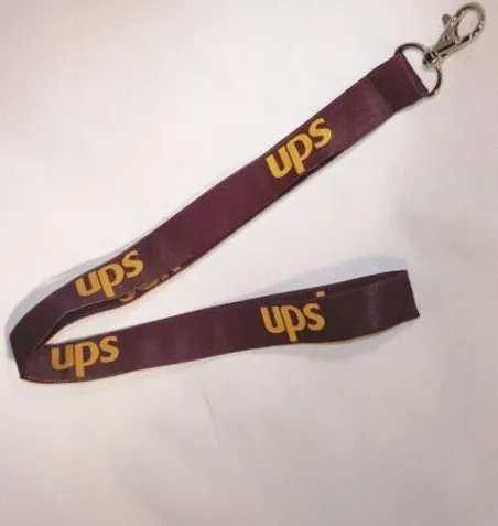 OEM Custom Printed Lanyards Manufacturer, ups logo lanyard