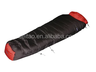 Lightweight mummy model camping sleeping bag down filled