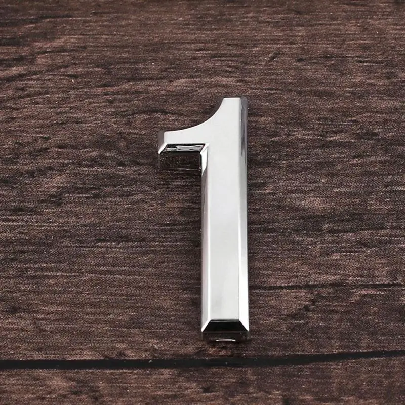 
Wholesale Plastic House number Door Address 3D Digits Numeral Plate Plaque Sign With Self-adhesiv for gate room 