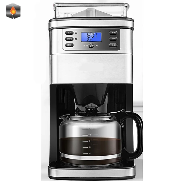 Подарочная капельная Кофеварка высокого качества с цифровым дисплеем для дома, оптовая продажа