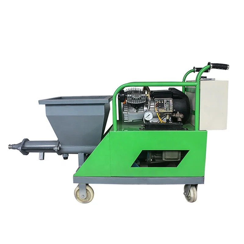 factory mini mortar cement  plastering spray sprayer machine