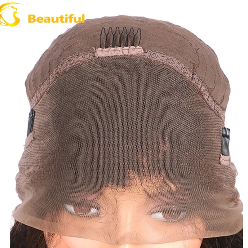 Factory wholesale afro kinky curl virgin brazilian cuticle aligned hair 12 inch silver grey 100% human hair lacefront lace wigs