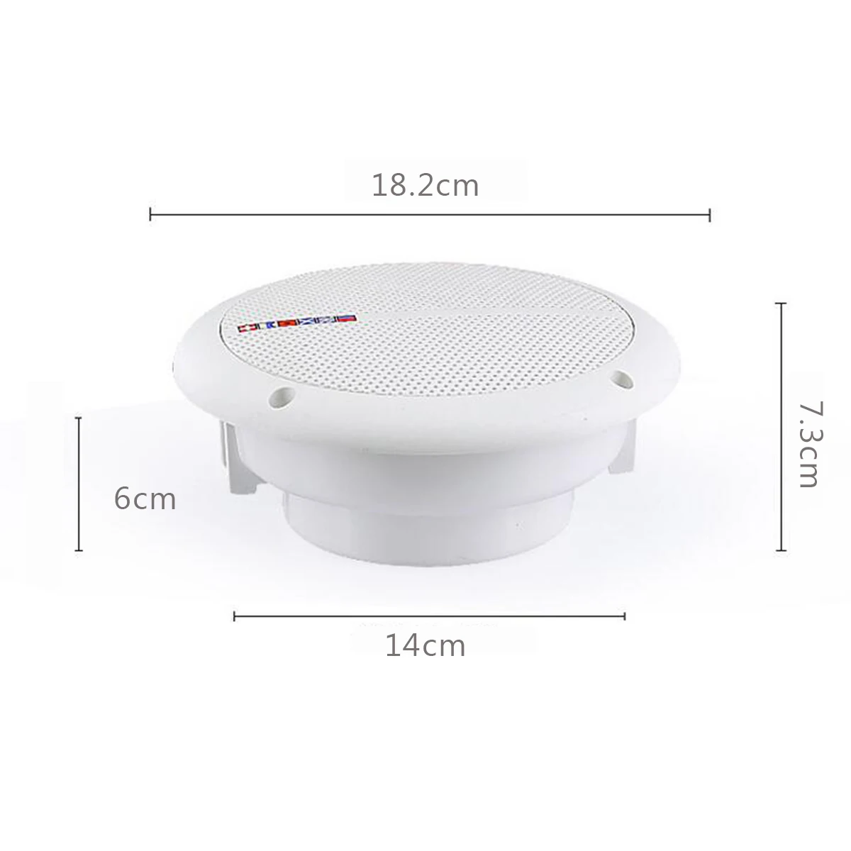 Free Ship 2PCS Waterproof Ceiling Speaker Systems 2-Way Mount Home Theater Loundspeaker Amplifier In-Wall/Boat/Car/Marine Music