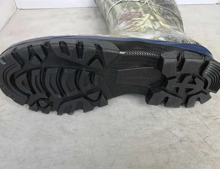 
camo printed waterproof hunting men boots 