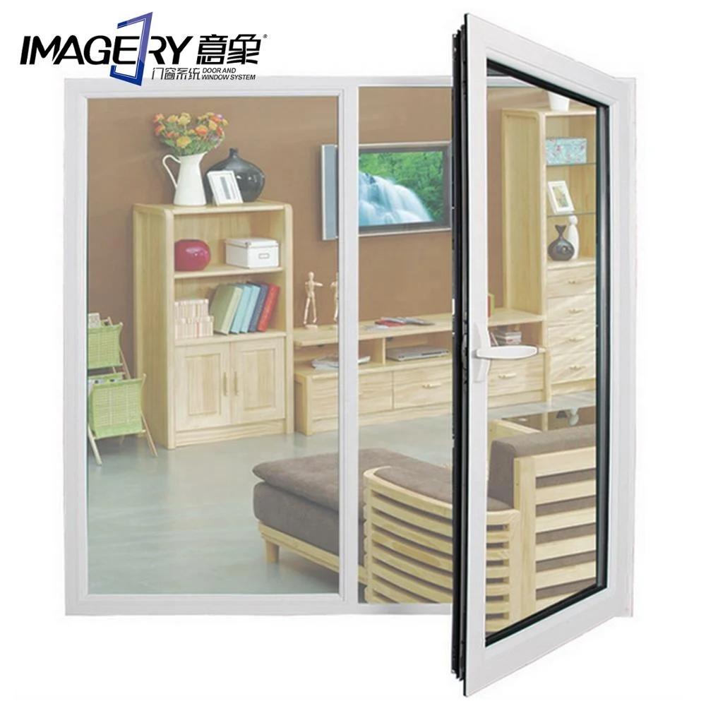 Imagery Brand upvc profile window new arrival modern design double tempered glass UPVC/PVC/Vinyl Casement Windows