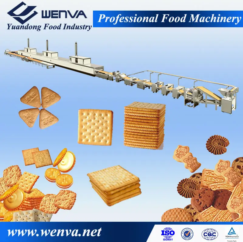 Stainless Steel Sweet Snack Biscuit Making Machine For Food Industry