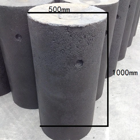 
Графитовая электродная паста для ферросплавов, форма яйца, форма цилиндра, форма брикета 