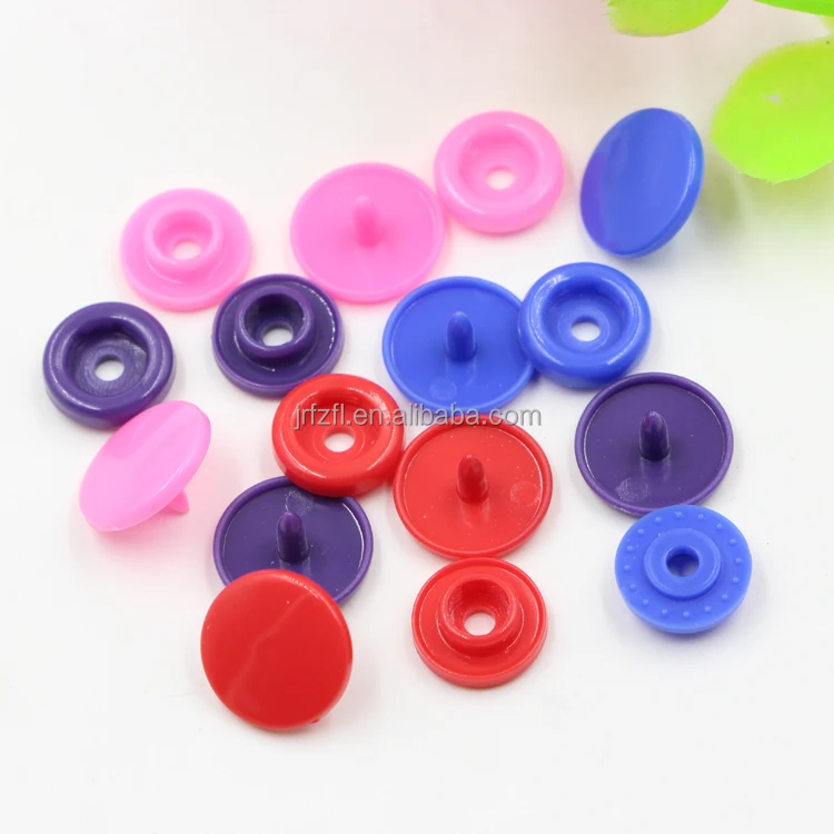 PLASTIC RESIN POM BLUE WHITE SNAP BUTTON FASTENERS PRESS STUD POPPERS T3/T5/T8